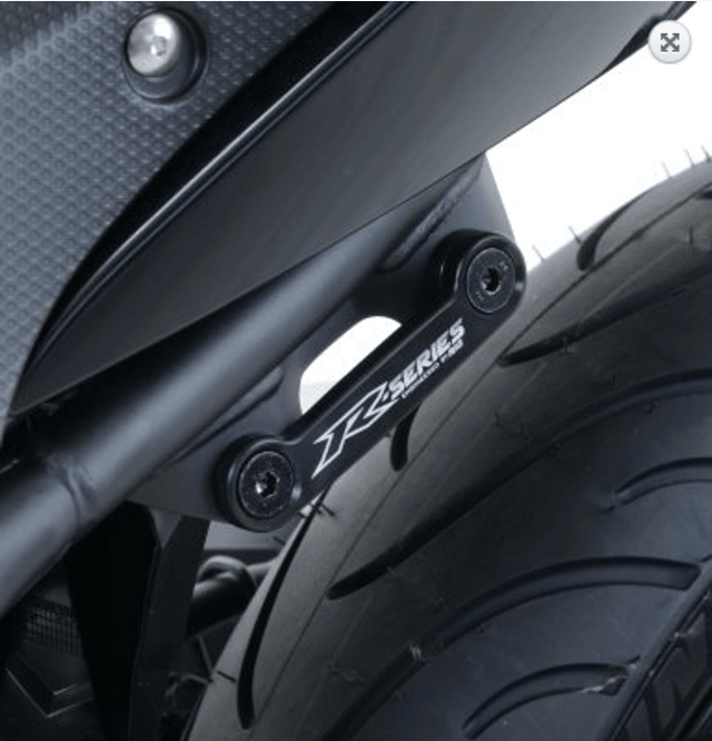 R&G Rear Foot Rest Blanking Plates fits for Yamaha R25 ('14-) & R3 ('15-)