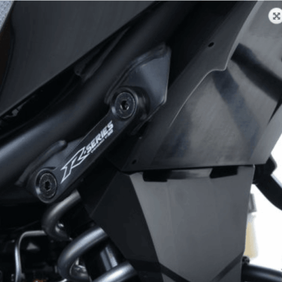 R&G Rear Foot Rest Blanking Plates fits for Yamaha R25 (’14-) & R3 (’15-)