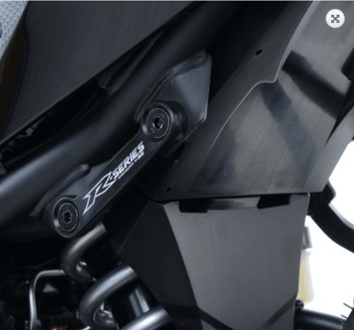 R&G Rear Foot Rest Blanking Plates fits for Yamaha R25 ('14-) & R3 ('15-) - Image 2