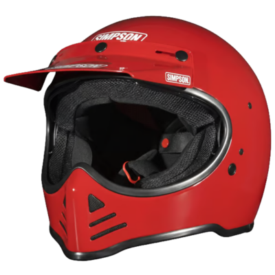Simpson Helmet M52 (Solid Red) -1