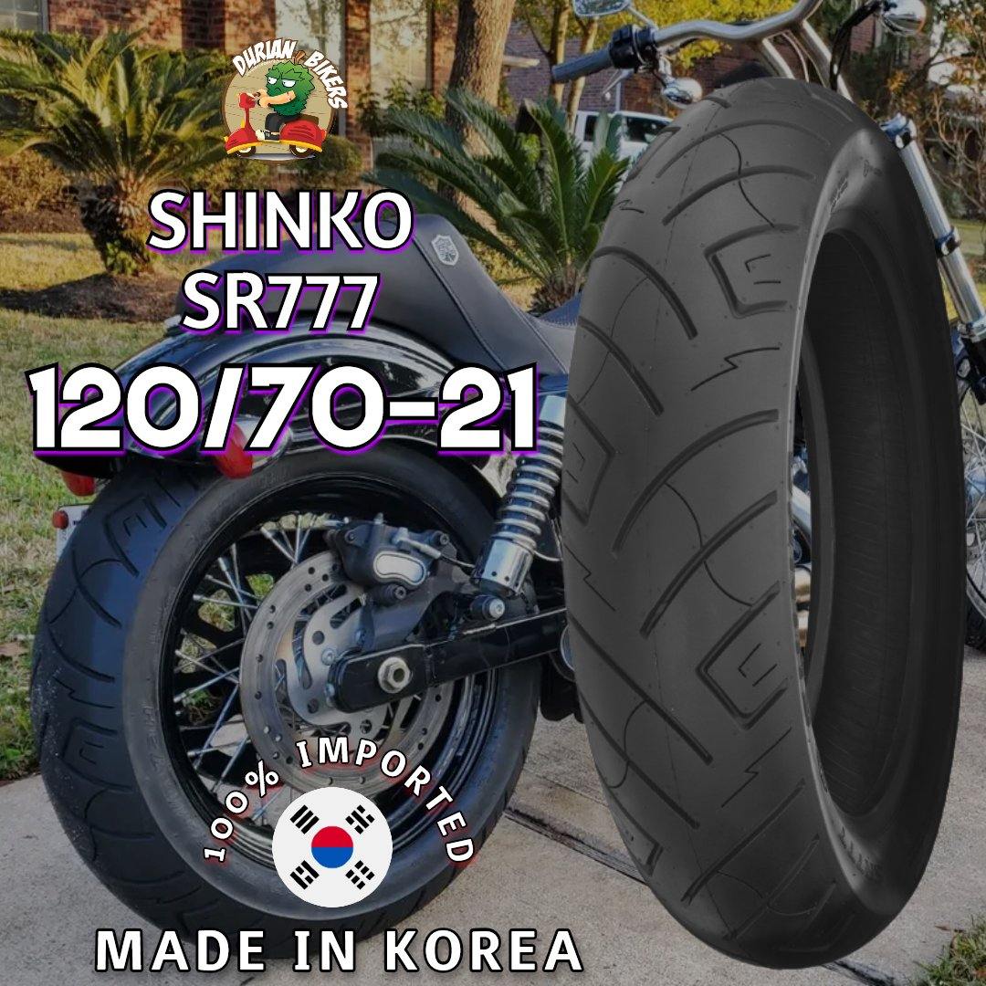 Shinko Tires SR777 Series (120/70-21) Heavy Duty Tire