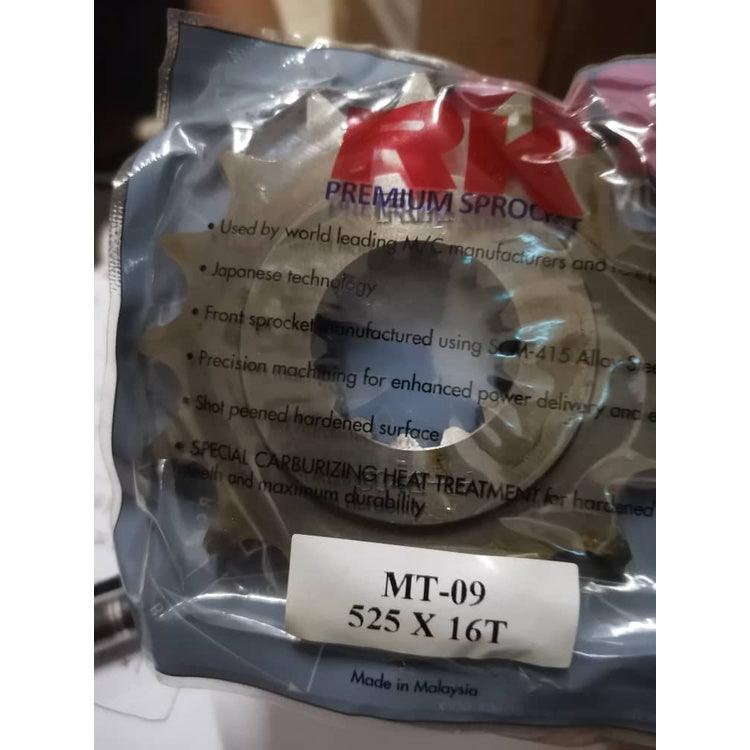 RK Premium Front Sprocket for Yamaha MT-09 (525 x 15T / 16T) - Image 3