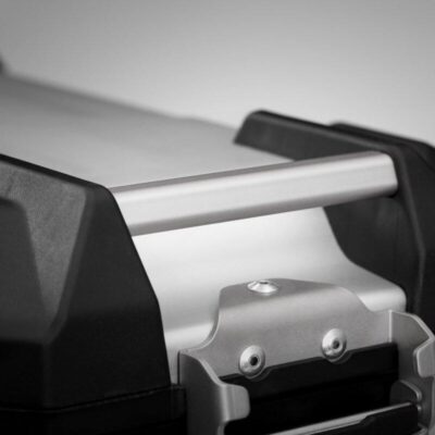 SW Motech TRAX ADV L Side Case (Aluminum / 45 L / Left / Silver)