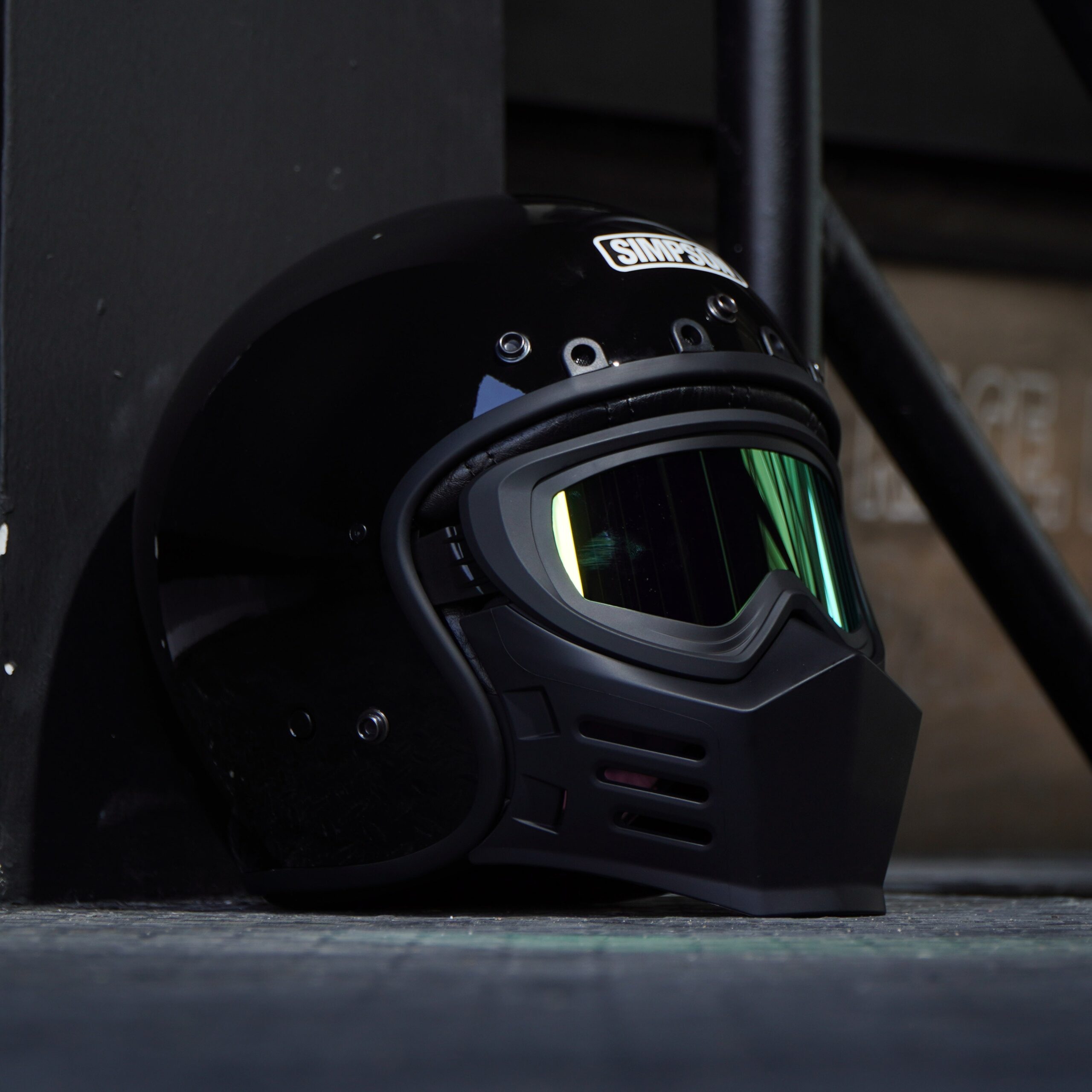 Simpson Chopper Visor (Mirror) - Image 8