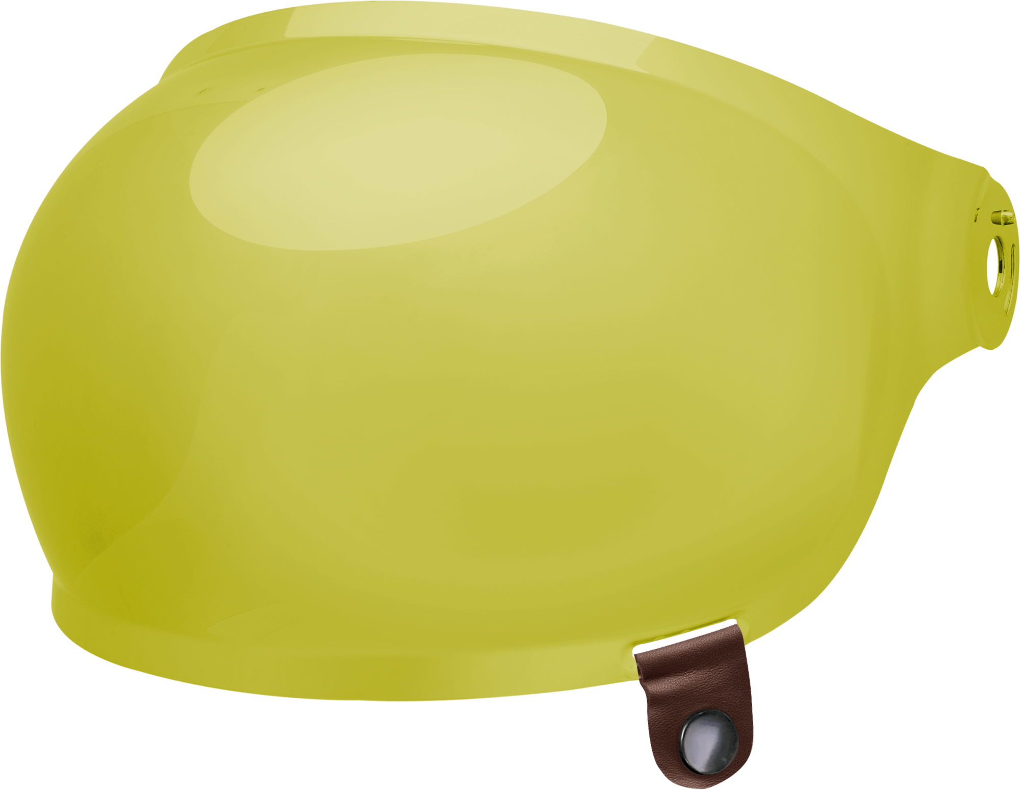 Bell Bullitt Visor Sparepart (Bubble Yellow) (Brown Tab) - Image 2