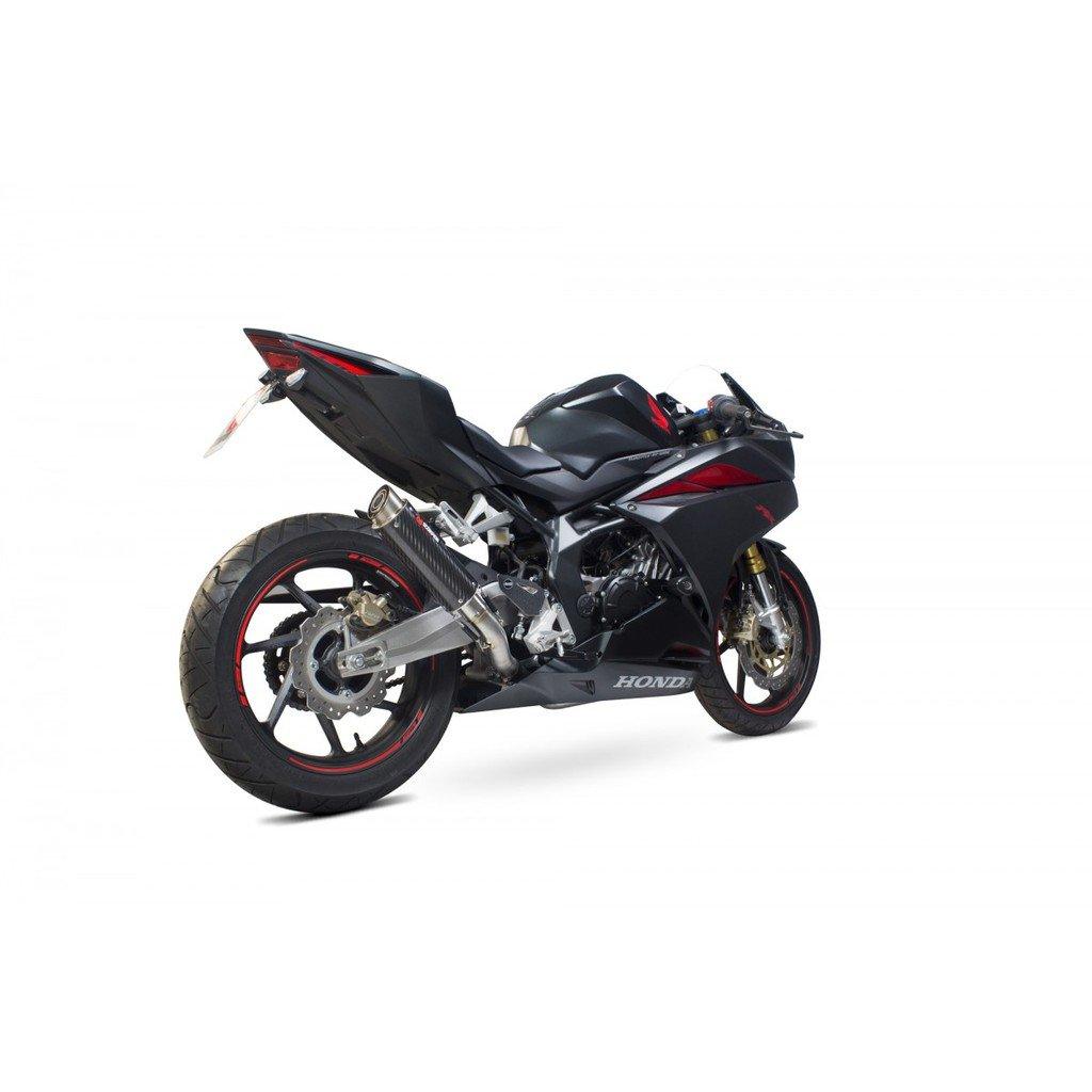 Scorpion Exhaust fits for Honda CBR 250 RR ('17-'19) (RP1-GP Full System) (Carbon Fibre) - Image 2