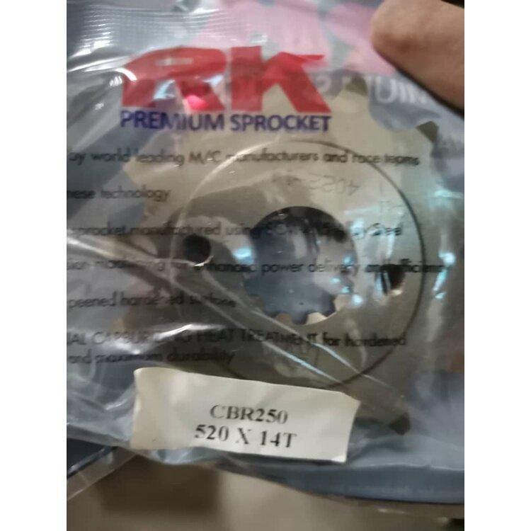 RK Premium Front Sprocket for Honda CBR250 (520 x 14T / 15T) - Image 2