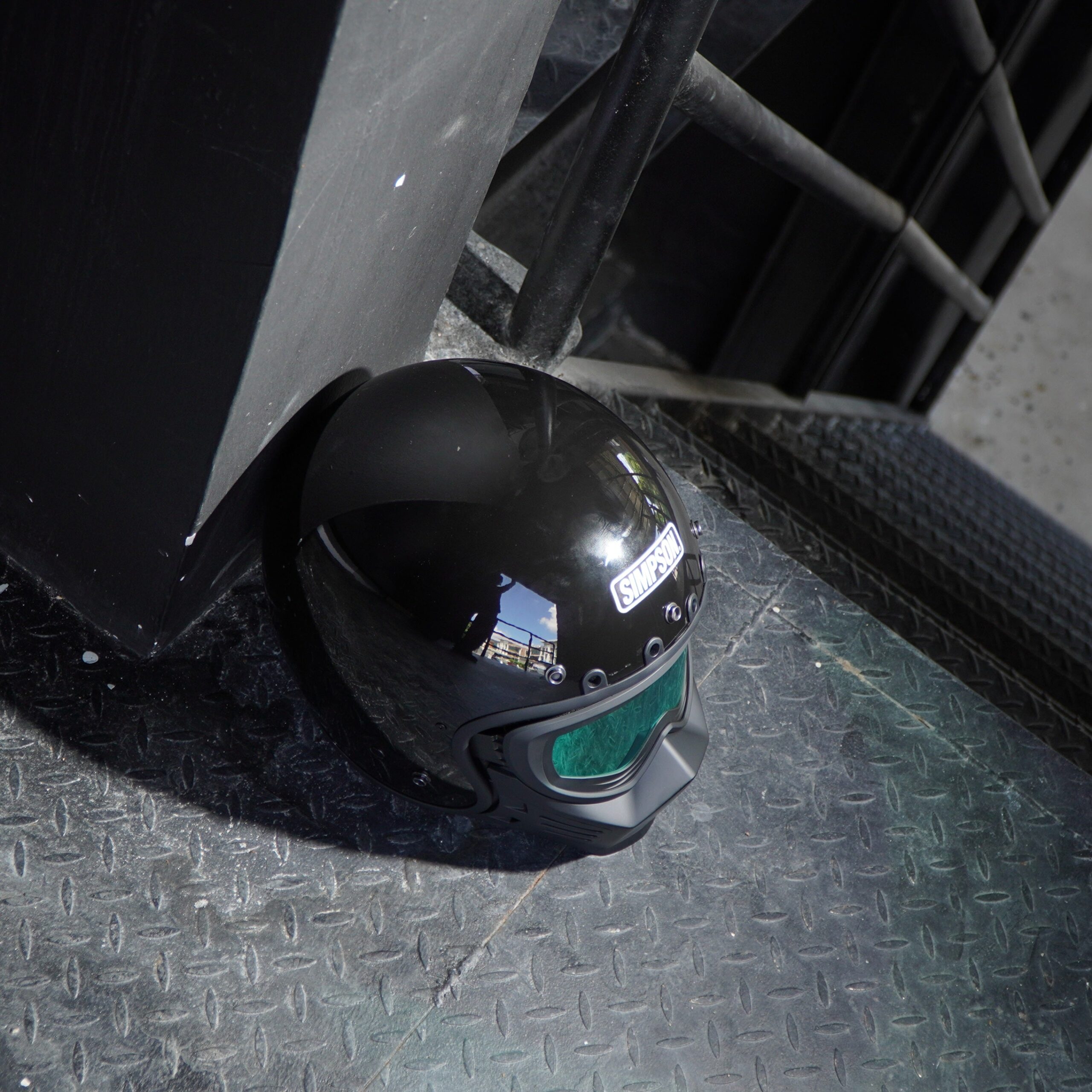 Simpson Chopper Visor (Mirror) - Image 7