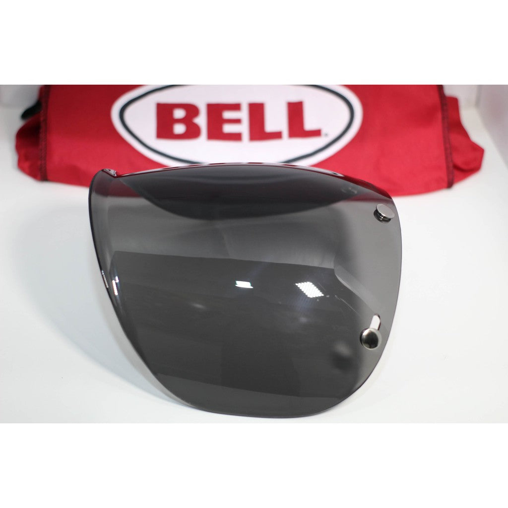Bell Visor Sparepart for Custom 500 PS-3 Snap (Snap Shield Dark Smoke) - Image 2