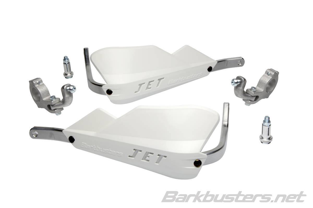 Barkbusters JET Handguard (Tapered) fits for Dual Sport / Enduro & Trail Bikes (White)