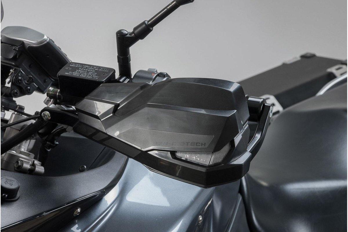 SW Motech Kobra Handguard Kit (Black) fits for Honda CB500, Kawasaki Z800, Versys 1000, Suzuki DL650 / V Strom / 650 / 1000 / XT