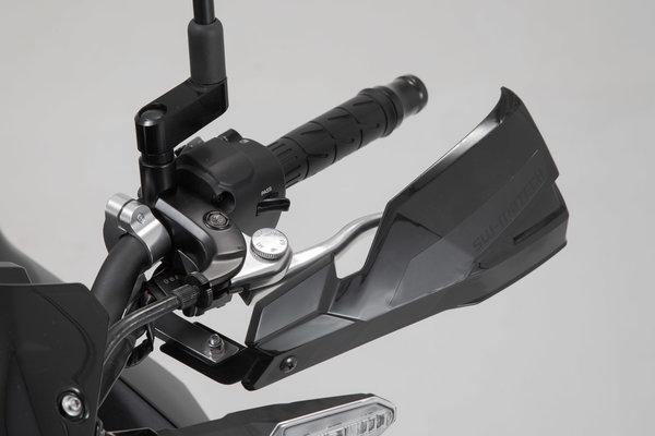 SW Motech Kobra Handguard Mounting Kit (Black) for 22 mm Handlebars (1 Point Attachment)