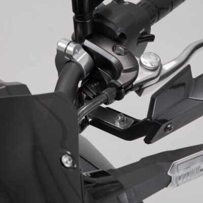 SW Motech Kobra Handguard Mounting Kit (Black) for 22 mm Handlebars (1 Point Attachment)