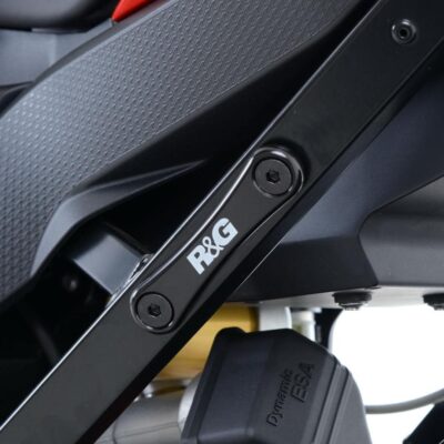 R&G Exhaust Hanger Kit and Footrest Blanking Plate fits for BMW S1000XR (’15-’19)