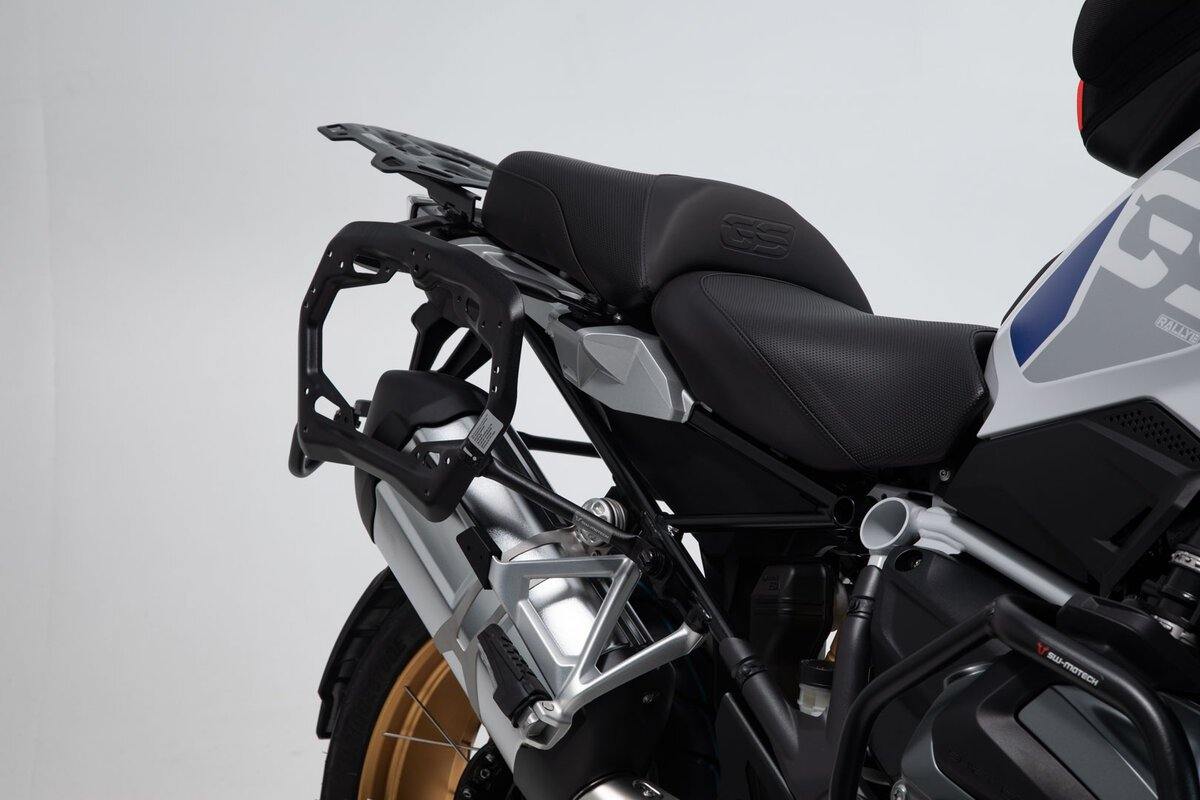 SW Motech PRO Side Carriers (Black) fits for BMW R1200GS ('13-), R1250GS ('18-) - Image 2