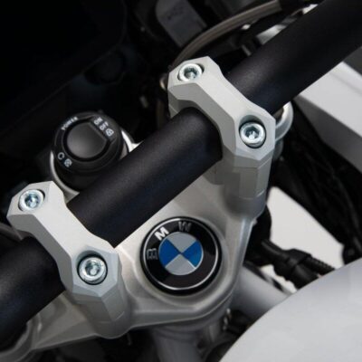 SW Motech Bar Riser (H=40 mm) fits for R1200GS LC / R1200GS Adv / R1200GS Rallye, R1250GS (Silver)