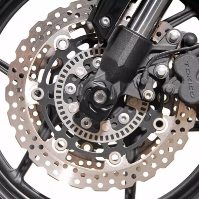 SW Motech Slider Set (Front Axle Black) fits for Kawasaki Versys 650 (’10-’14)