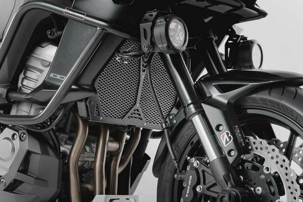 SW Motech Light Mounts (Black) fits for Kawasaki Versys 1000 ('15 -'18) - Image 2