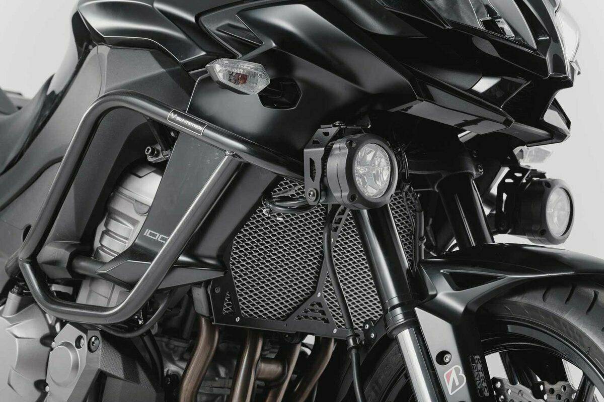 SW Motech Light Mounts (Black) fits for Kawasaki Versys 1000 ('15 -'18) - Image 3