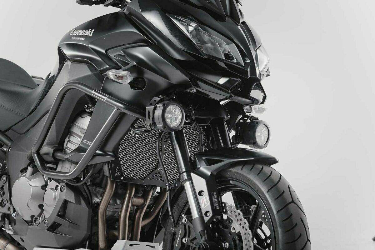 SW Motech Light Mounts (Black) fits for Kawasaki Versys 1000 ('15 -'18) - Image 4