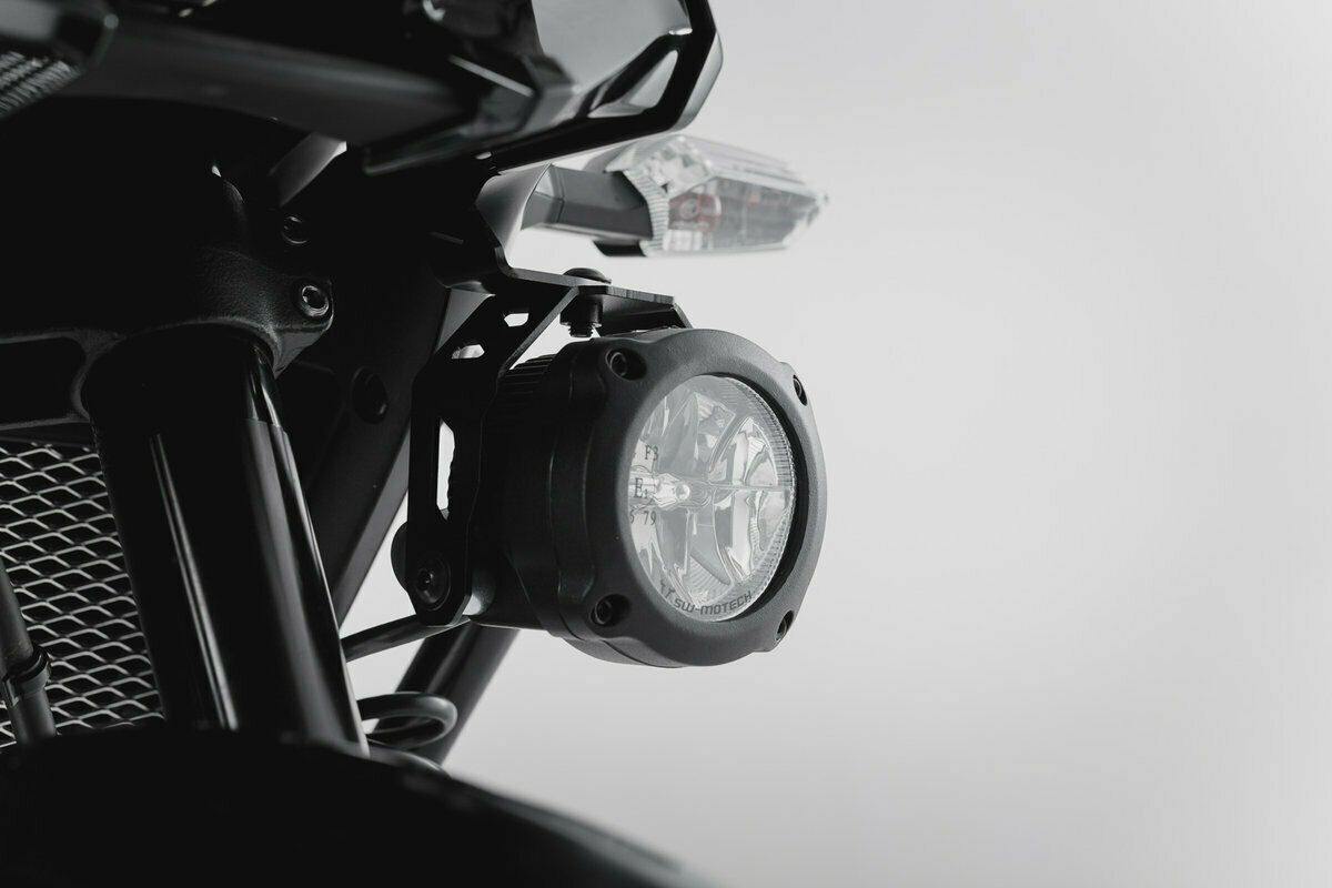 SW Motech Light Mounts (Black) fits for Kawasaki Versys 1000 ('15 -'18)