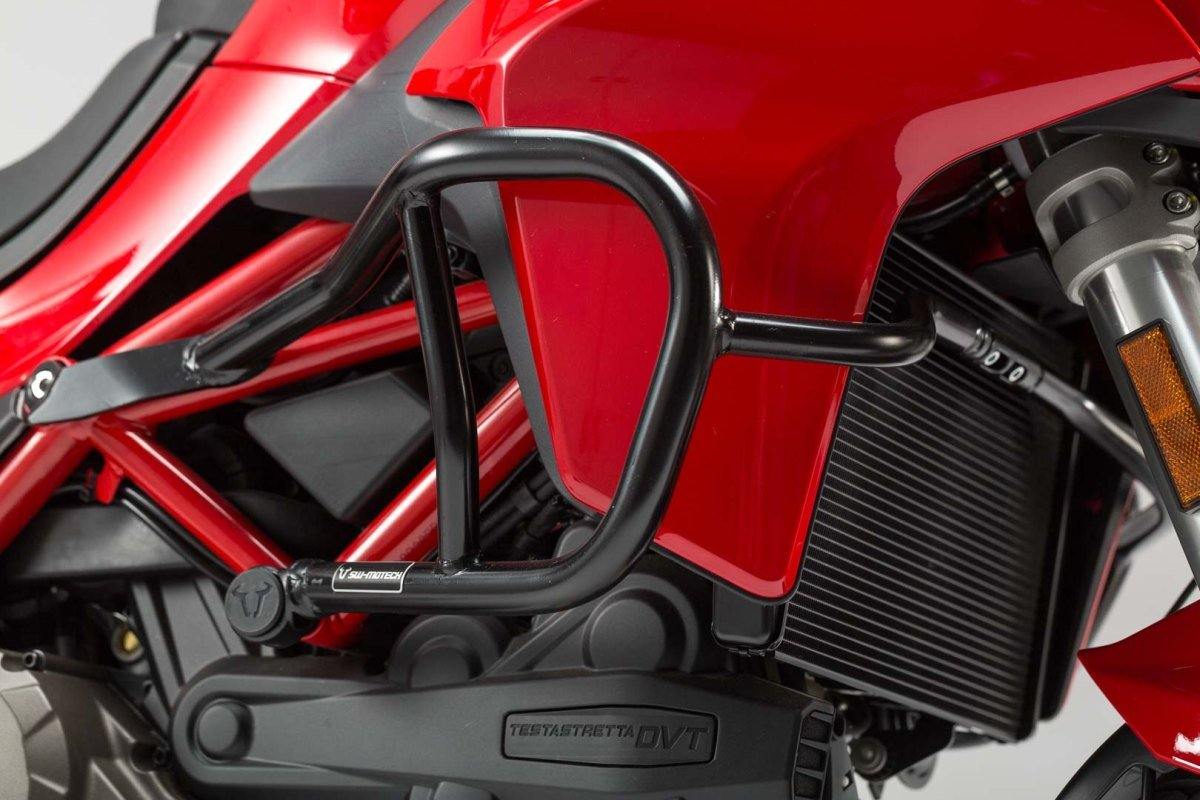 SW Motech Crash Bar (Black) fits for Ducati Multistrada 1200 / 1260 / 950 ('15-'19) - Image 2