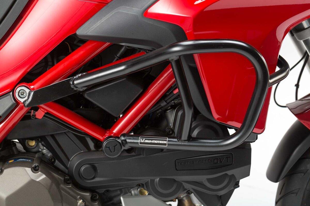 SW Motech Crash Bar (Black) fits for Ducati Multistrada 1200 / 1260 / 950 ('15-'19)
