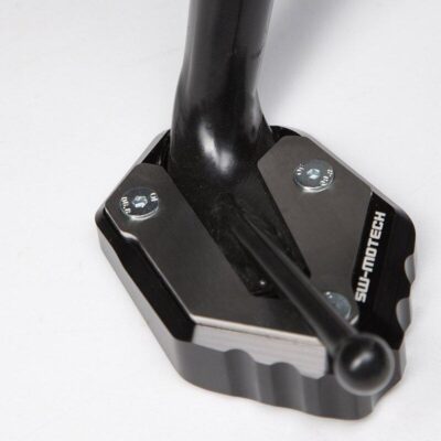 SW Motech Extension for Side Stand Foot (Black / Silver) fits for Yamaha MT-07 / Tracer / MotoCage / XSR700