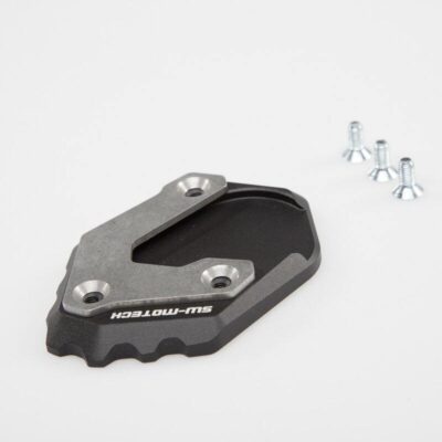 SW Motech Extension for Side Stand Foot (Black / Silver) fits for BMW R 1200 GS LC Adventure, Rallye / 1250 GS Adventure
