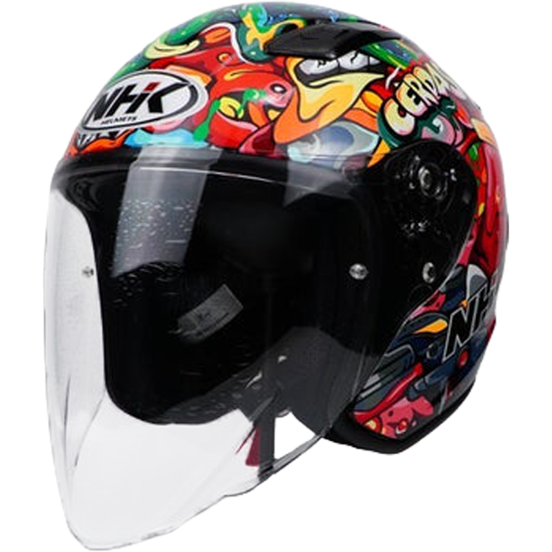 NHK HELMET S1GP S Alonso 16 - Black Glossy -1