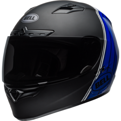 Bell Helmet Qualifier DLX MIPS (Illusion Matte/Gloss Black/Blue/White) -1
