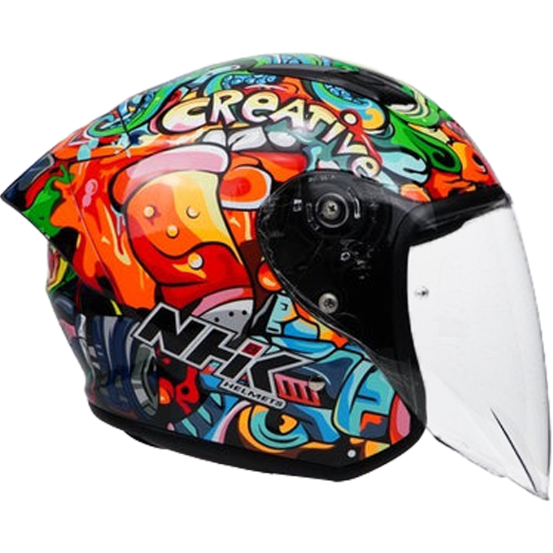 NHK HELMET S1GP S Alonso 16 - Black Glossy -3