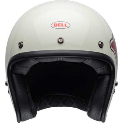Bell Helmet Custom 500 (RSD WFO Gloss White/Red)