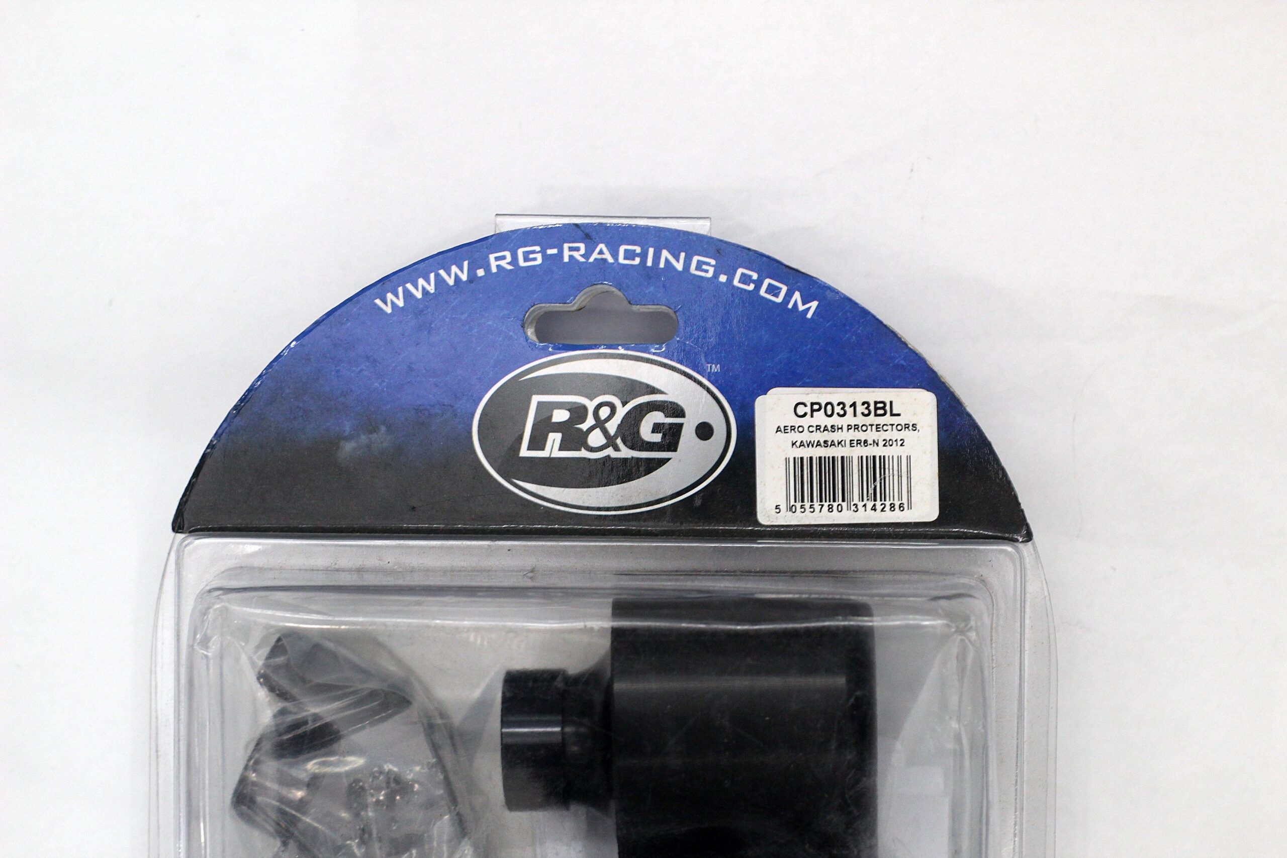 R&G Crash Protectors Aero Style fits for Kawasaki ER6-N (Naked) ('12-) (Black) - Image 4