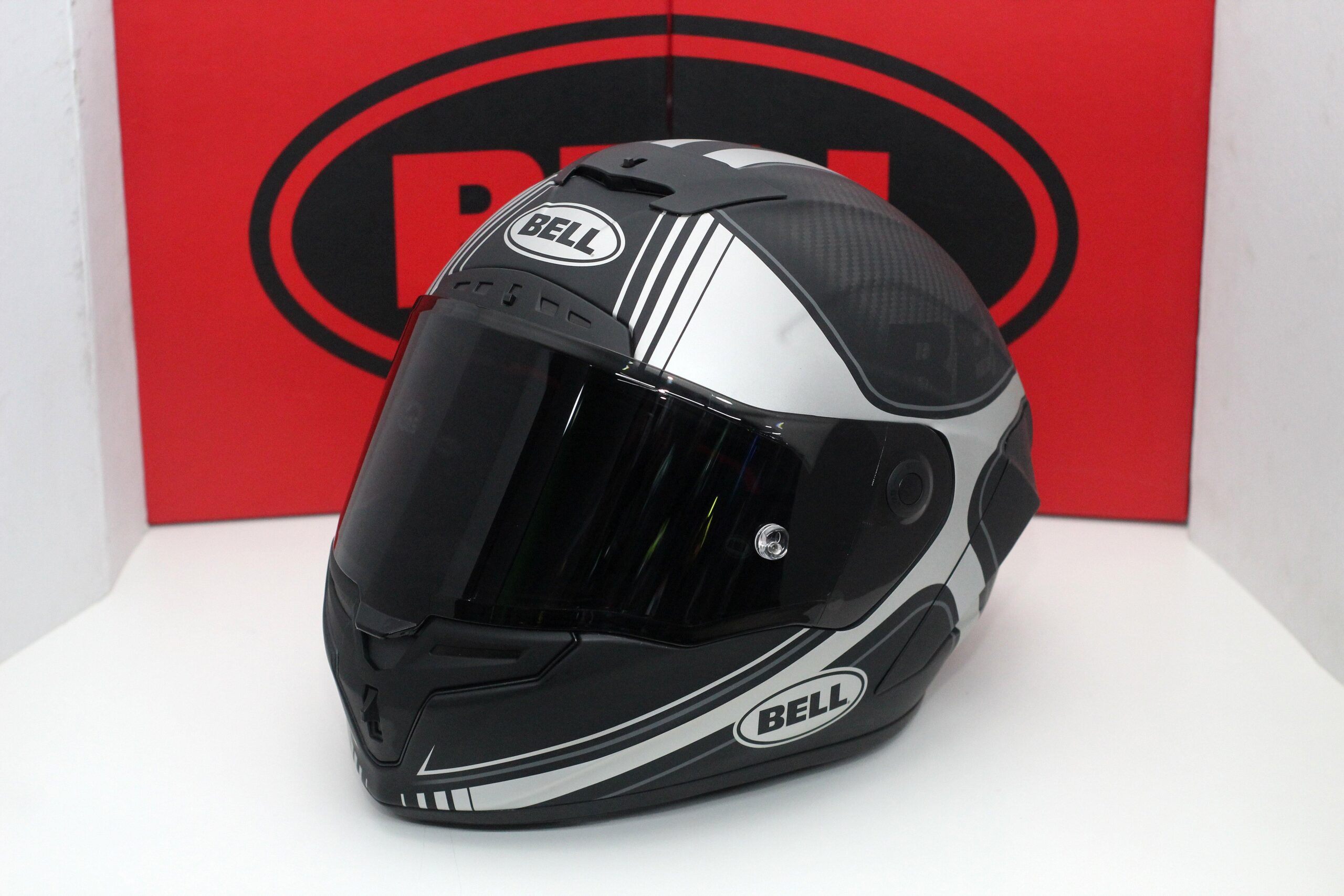Bell Helmet Race Star (Tracer Matte Black/Grey)