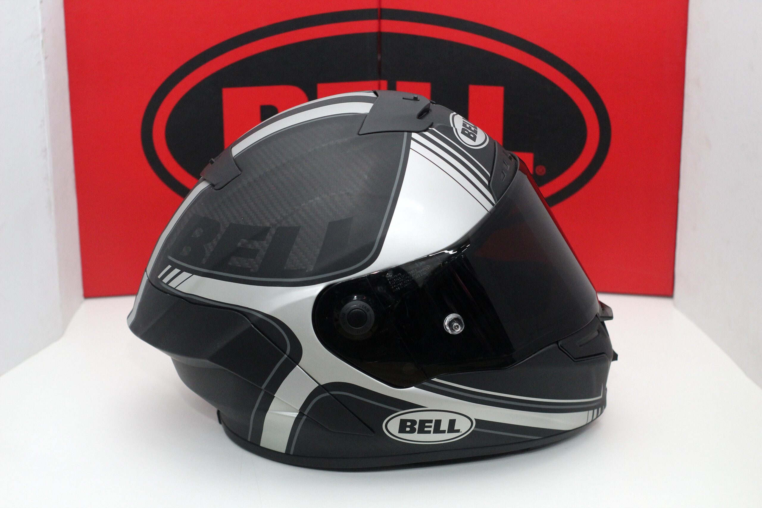 Bell Helmet Race Star (Tracer Matte Black/Grey) - Image 4