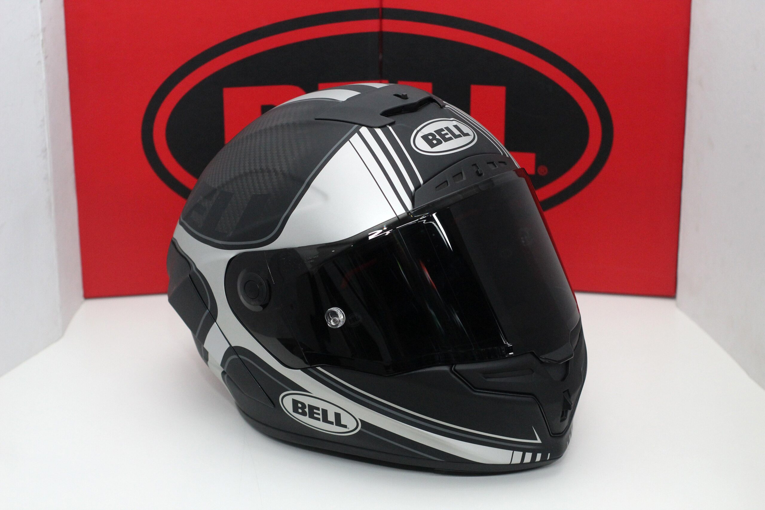 Bell Helmet Race Star (Tracer Matte Black/Grey) - Image 3