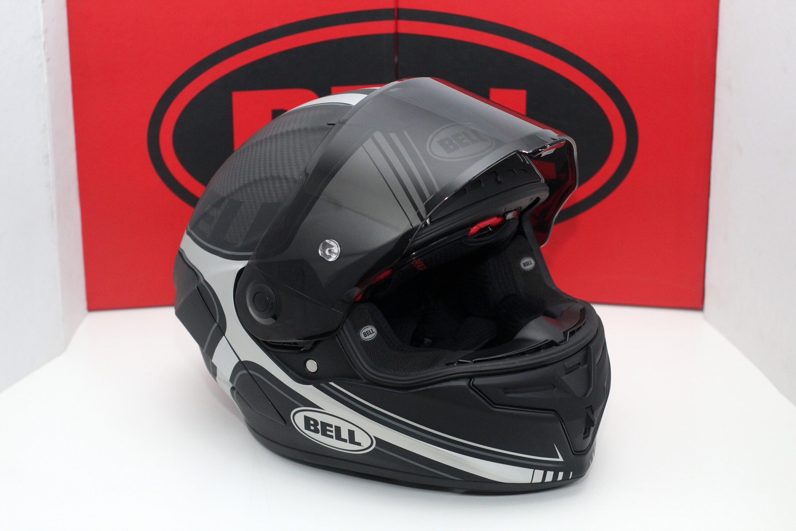 Bell Helmet Race Star (Tracer Matte Black/Grey) - Image 9