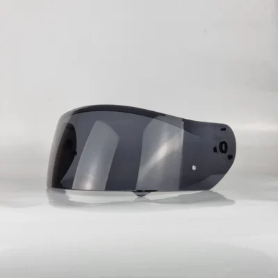 AXXIS GECKO VISOR SPAREPART (DARK) (V-24 MAX) Integrated Sun Visor: Improved peripheral vision and excellent sunlight blocking help to reduce eye strain. Anti-Fog and Anti-Scratch coated. Pin-lock: Max Vision system Pivot locking system: Two stage locking system
