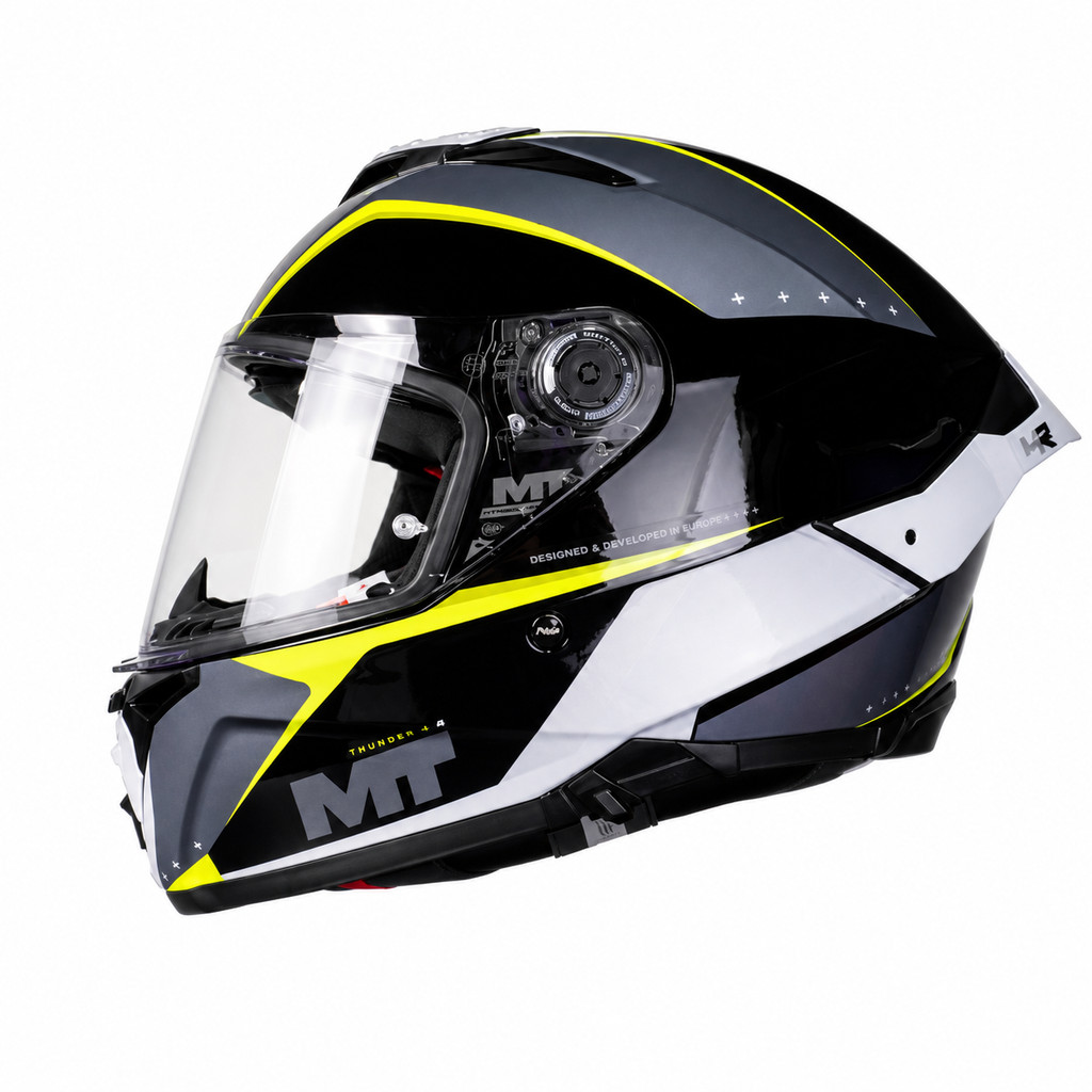 MT Helmet THUNDER 4 R SV (WIND TUNNEL B13 GLOSS - GRAPHIC COLOR) - Image 5