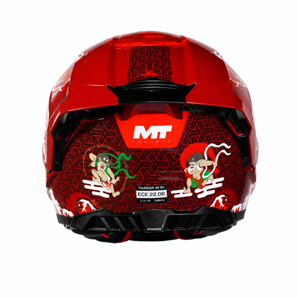 MT Helmet THUNDER 4 R SV (YAMANAKA 26 SEASON C5 GLOSS - GRAPHIC COLOR) - Image 3