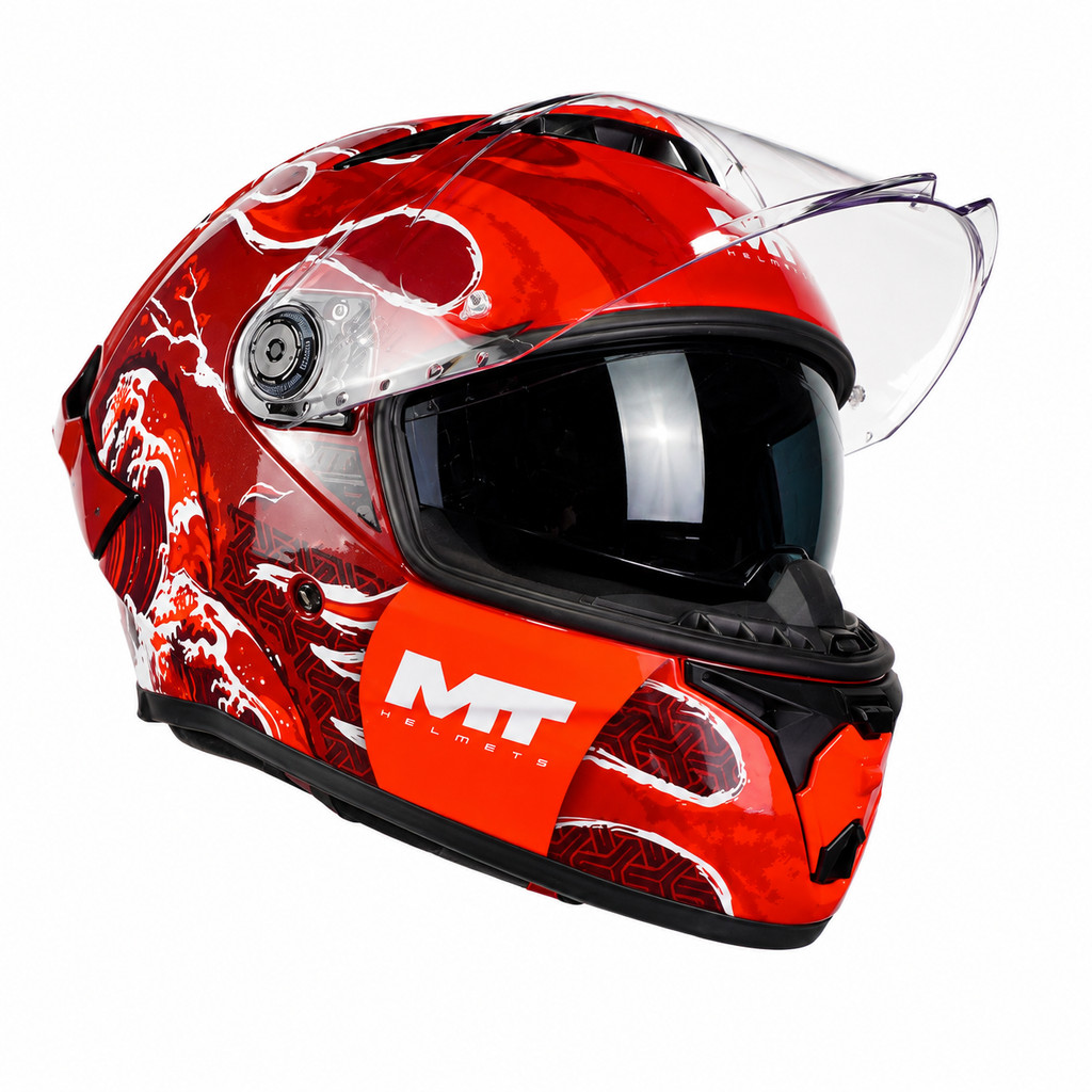 MT Helmet THUNDER 4 R SV (YAMANAKA 26 SEASON C5 GLOSS - GRAPHIC COLOR) - Image 4