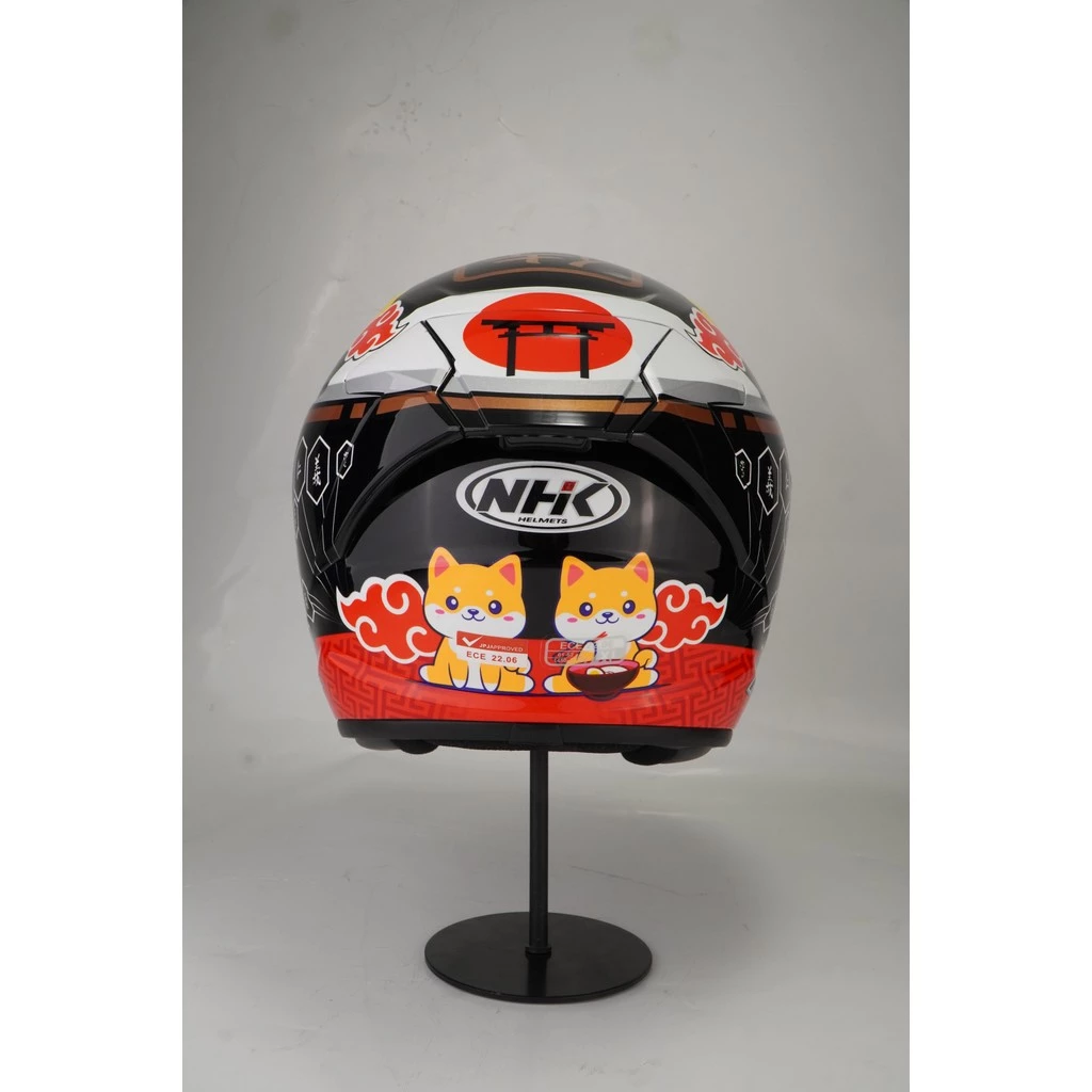 NHK Helmet S1GP S MIHA #2 (BLACK GLOSSY) - Image 4
