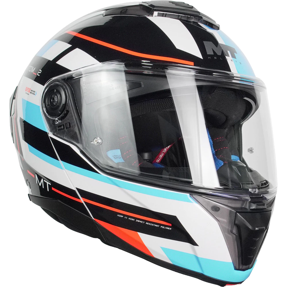 MT Helmet ATOM 2 SV (ALKALINE D7 GLOSS) 3