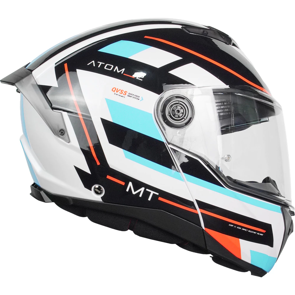 MT Helmet ATOM 2 SV (ALKALINE D7 GLOSS) 4