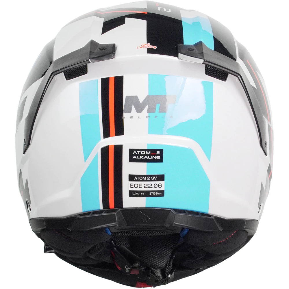 MT Helmet ATOM 2 SV (ALKALINE D7 GLOSS) 5
