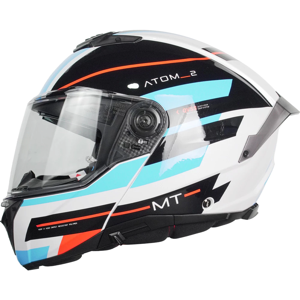 MT Helmet ATOM 2 SV (ALKALINE D7 GLOSS) 6