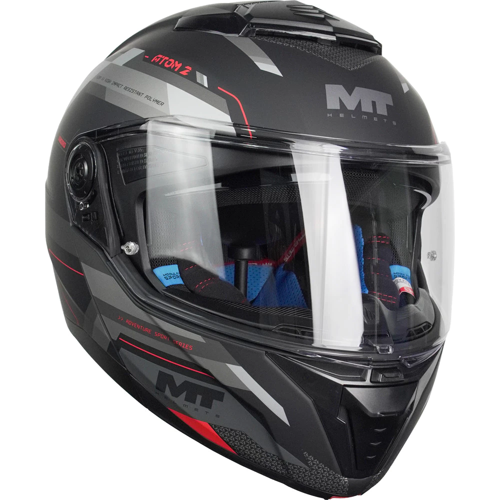 MT Helmet ATOM 2 SV (BAST D5 MATT) 3