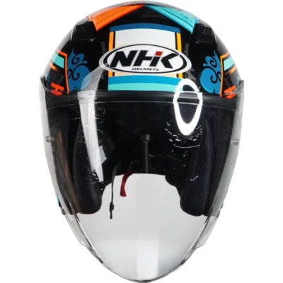 NHK Helmet S1GP S ALEX ESCRIG #7 (BLACK/TOSCA RED GLOSSY)