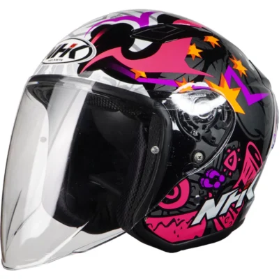 NHK Helmet S1GP S ALONSO #15 (BLACK GLOSSY) 1